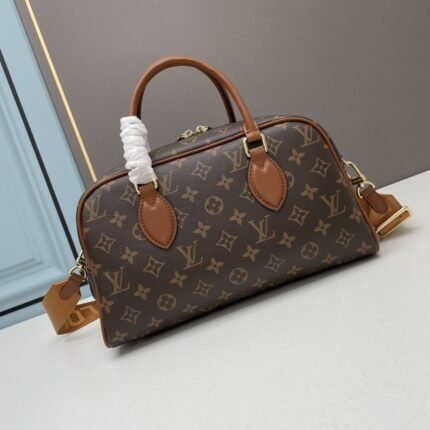 LouisVuitton Monogram New Arriva Brown Top Handle