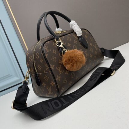 LouisVuitton Monogram New Arriva Black Top Handle