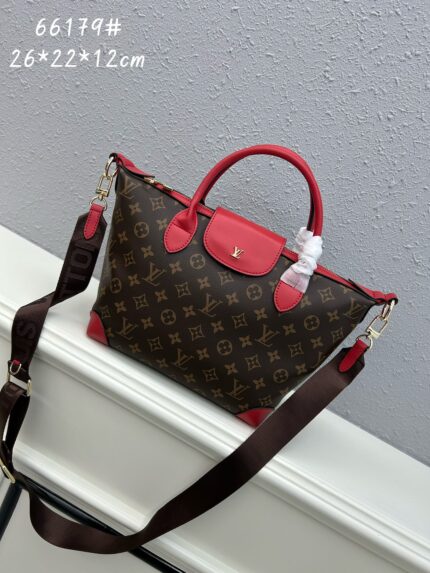 Louis Vuitton 2023 popular top handle & crossbody bag Red Top Handle