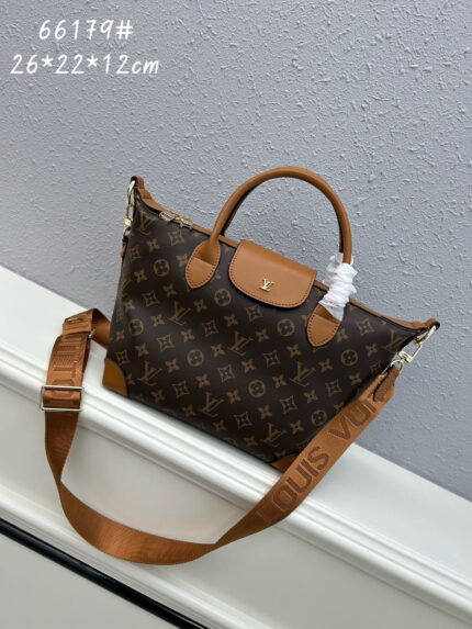 Louis Vuitton 2023 popular top handle & crossbody bag Brown Top Handle