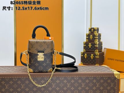 LV M82465 Monogram Mini Backpack  Camera Box Handbag