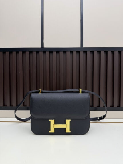 Hermès Large Stewardess Bag Black version