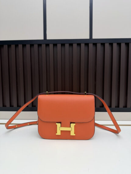 Hermès small Constance bag Orange