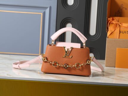 LV Capucines Small Size Handbag   Harmony Collection
