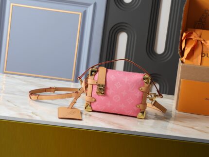 LOUIS VUITTON Side Trunk Handbag  in Fuchsia