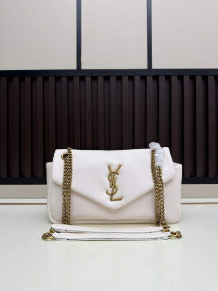 YSL Saint Laurent Spring Summer 2026 New Bags White