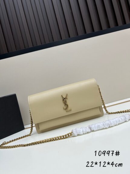 YSL Kate Collection Cream White Classic elegance