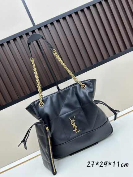 YSL New Small Jamie 4.3 Large Pochon Lambskin Underarm Bag