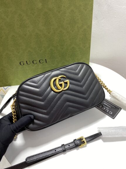 Gucci GG Marmont quilted camera bag