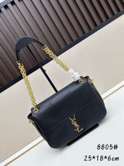 YSL Jamie latest style chain bag Black