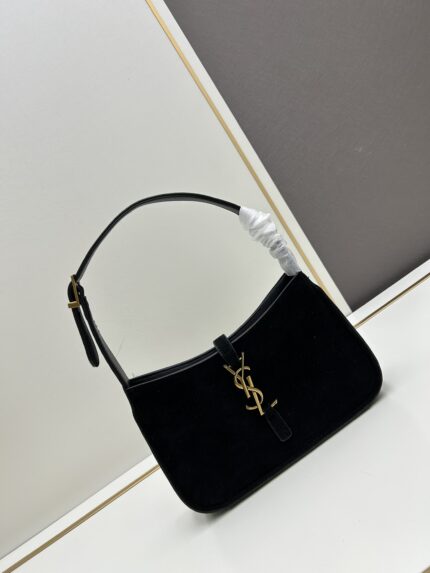 YSL 8817 Underarm Bag Black Petite and trendy
