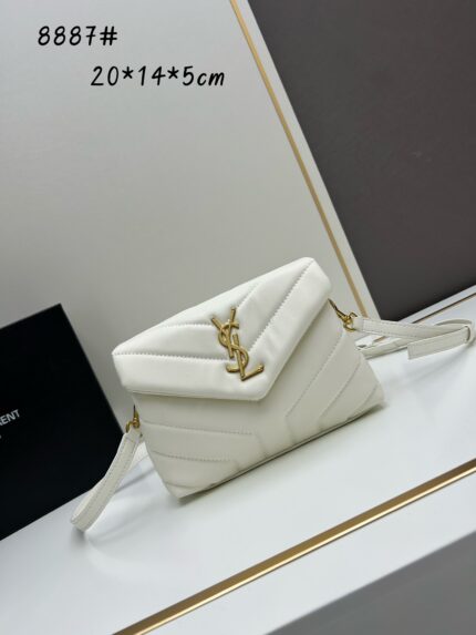 YSL new arrival small size classic Loulou White version