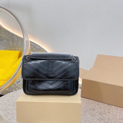 YSL flap messenger bag  large size