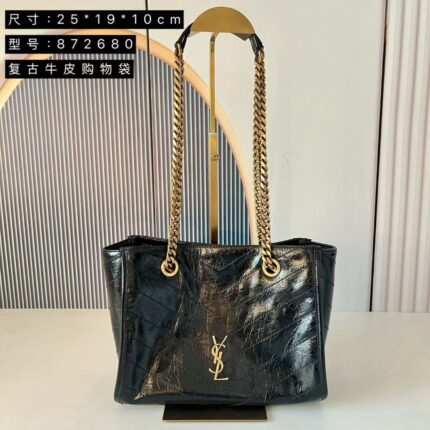 YSL Niki small shopping bag  Black